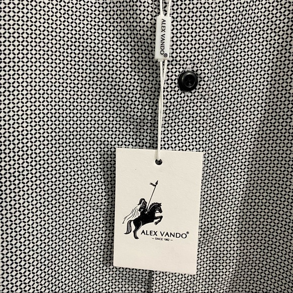 Alex Vando Button-Down Shirt Style Size Large - Picture 6 of 10